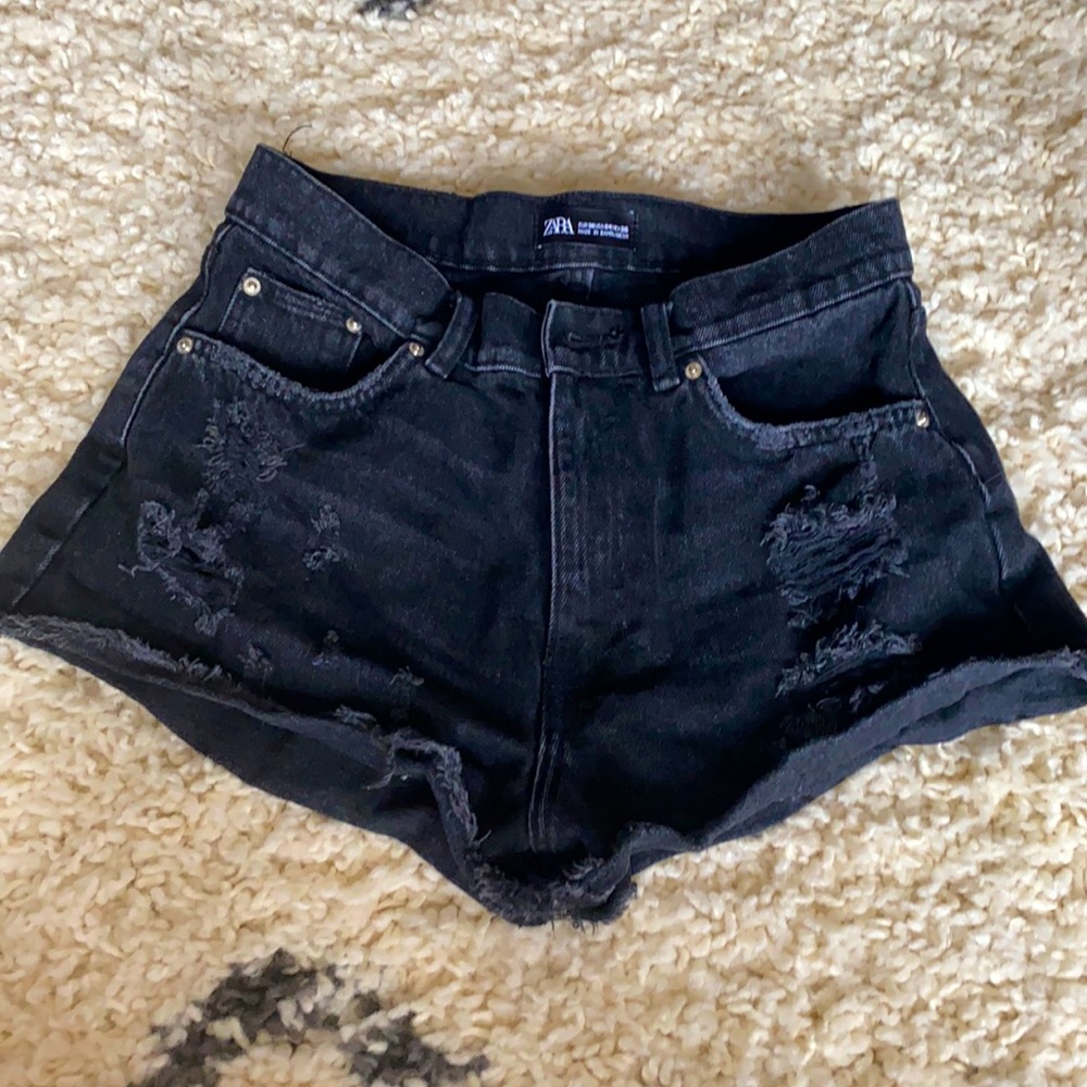 Zara High Rise Shorts